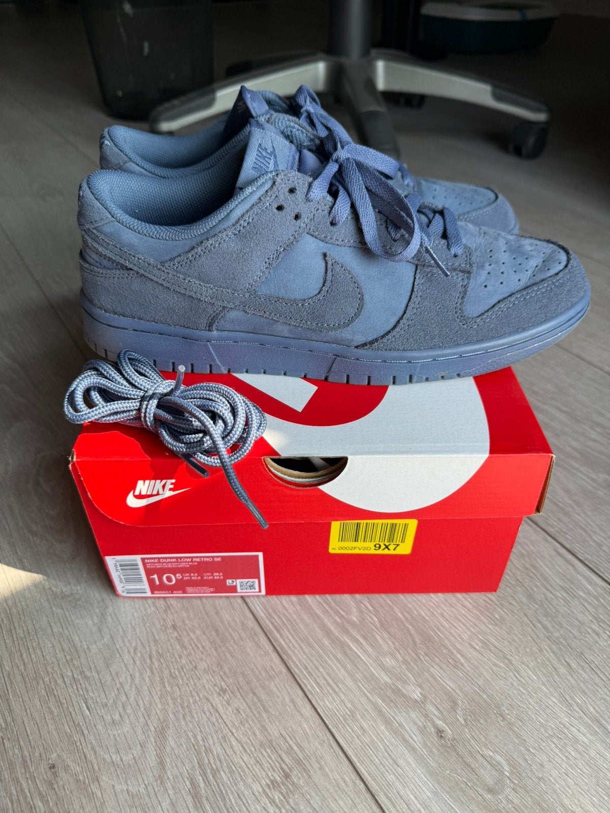 Nike Dunk Low Diffused Blue 44.5, Blauw, Nieuw, Ophalen of Verzenden, Sneakers of Gympen