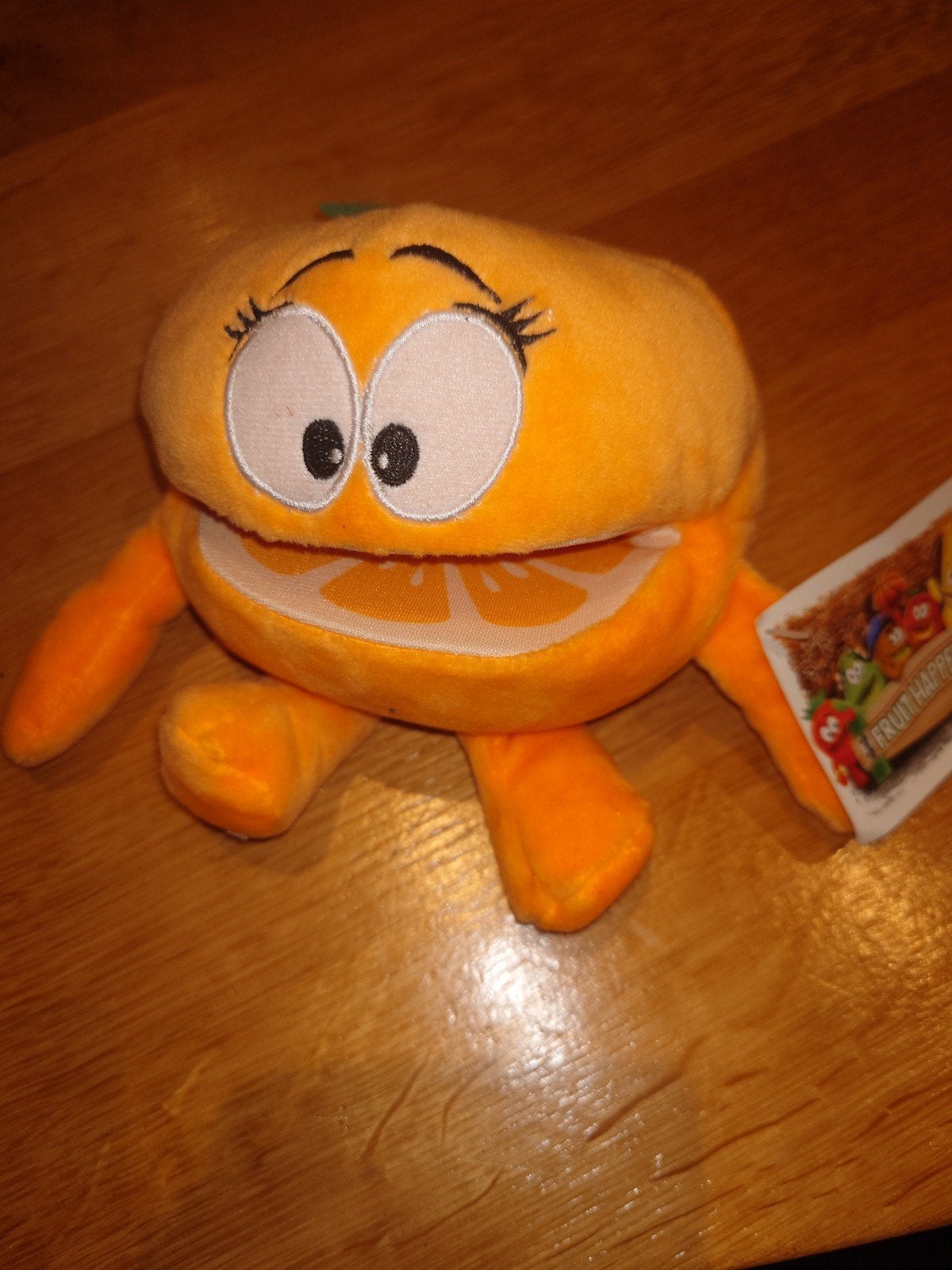 Fruit Happeez Knuffel Sinaasappel Poppenkastpop Oranje, Oranje, Overige merken, Overige karakters, Overige typen