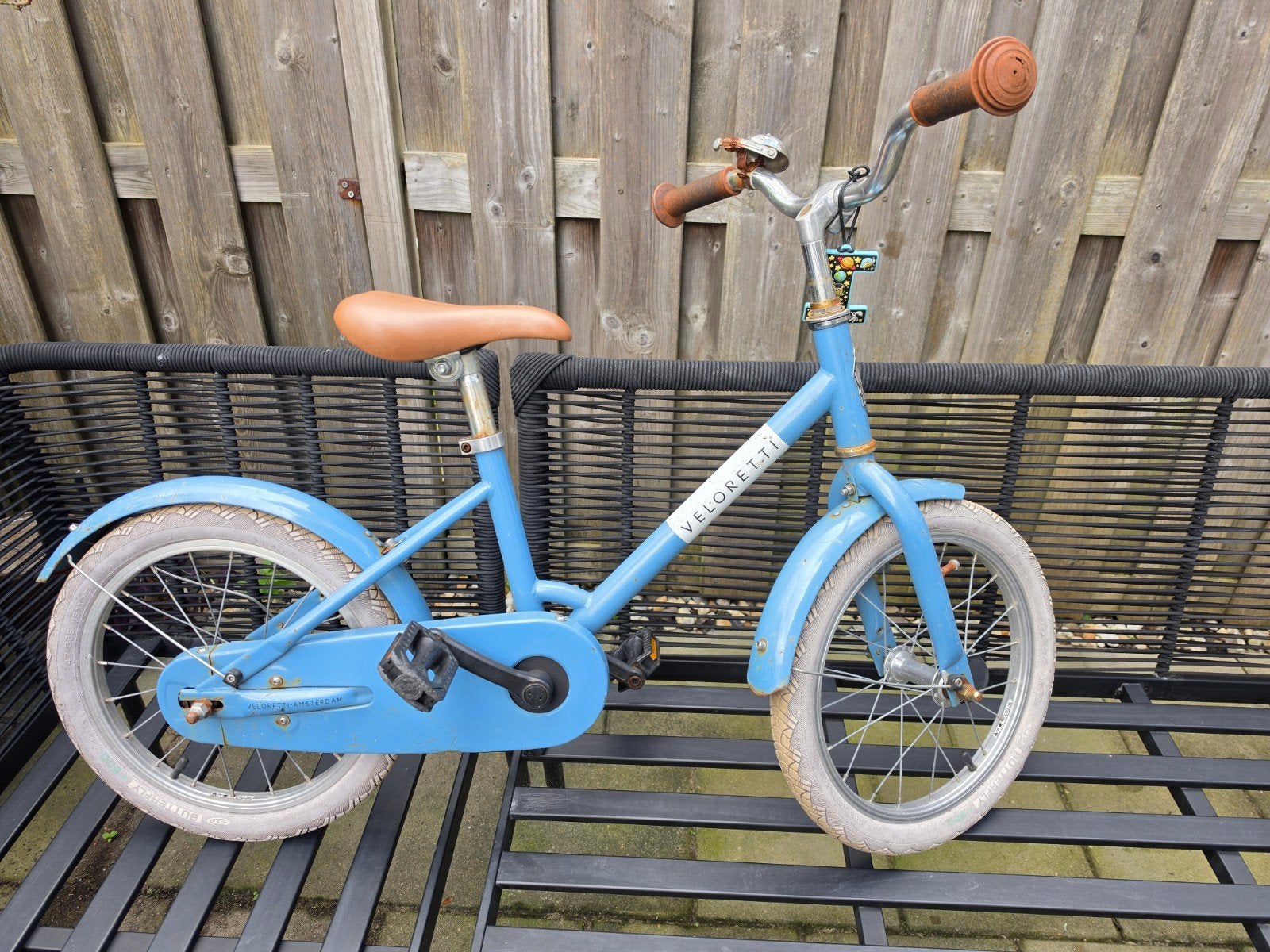 Veloretti Maxi Kinderfiets 16 inch - Blauw, Ophalen, Gebruikt, Minder dan 16 inch, Veloretti