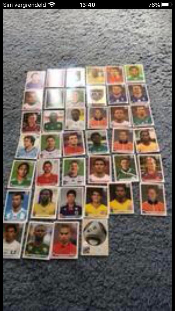 Panini wk 2010, Ophalen of Verzenden, Zo goed als nieuw