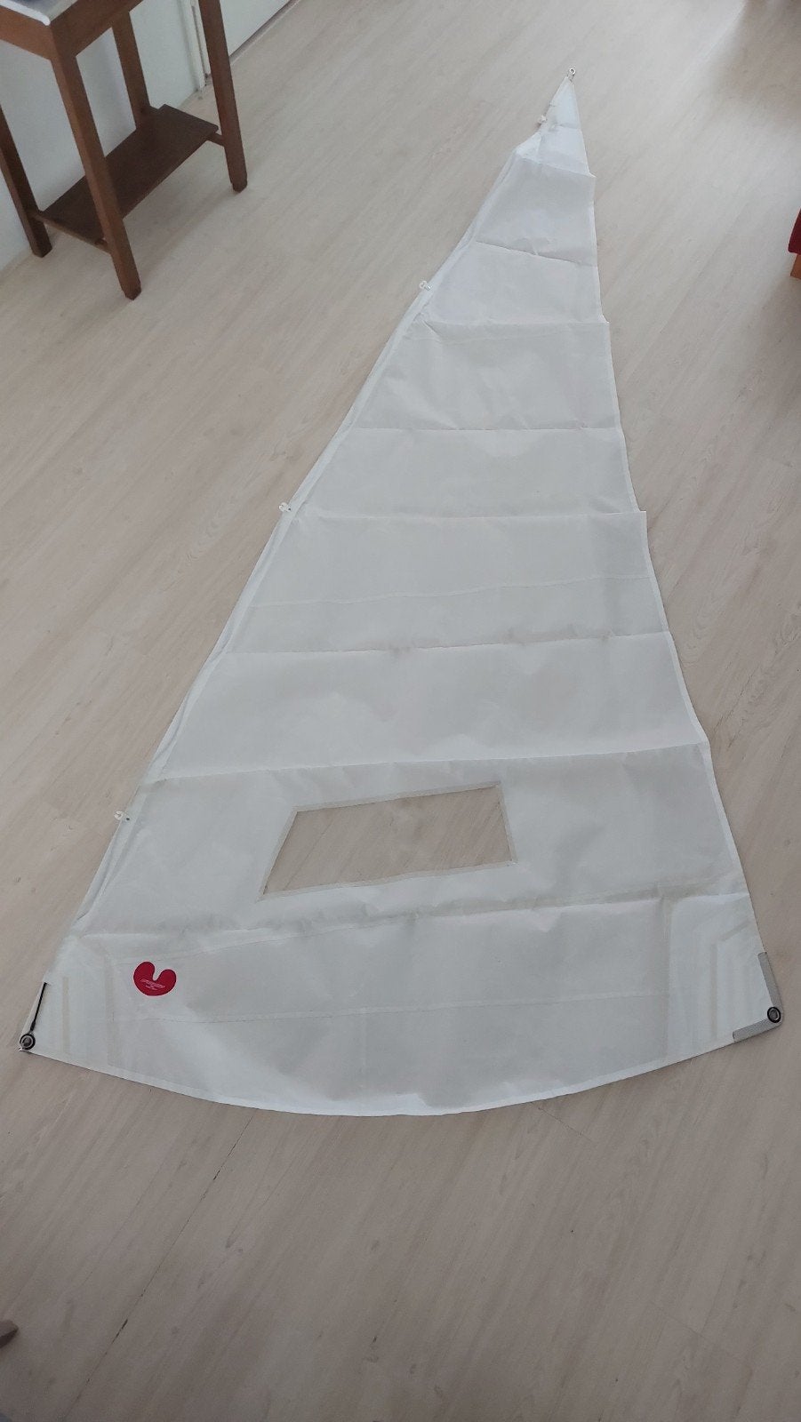Fok voor Flits met venster, Watersport en Boten, Minder dan 15 m², Ophalen of Verzenden, Zo goed als nieuw, Genua of Fok