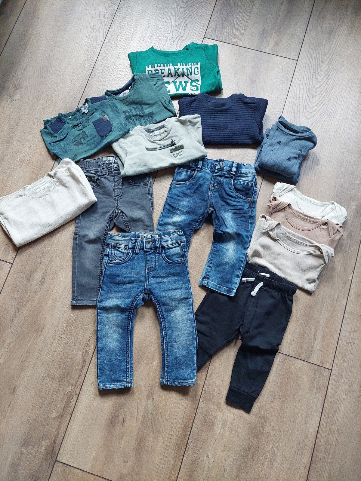 Kledingpakket jongen, Kinderen en Baby's, Babykleding | Baby-kledingpakketten, Ophalen of Verzenden, Gebruikt, Maat 80