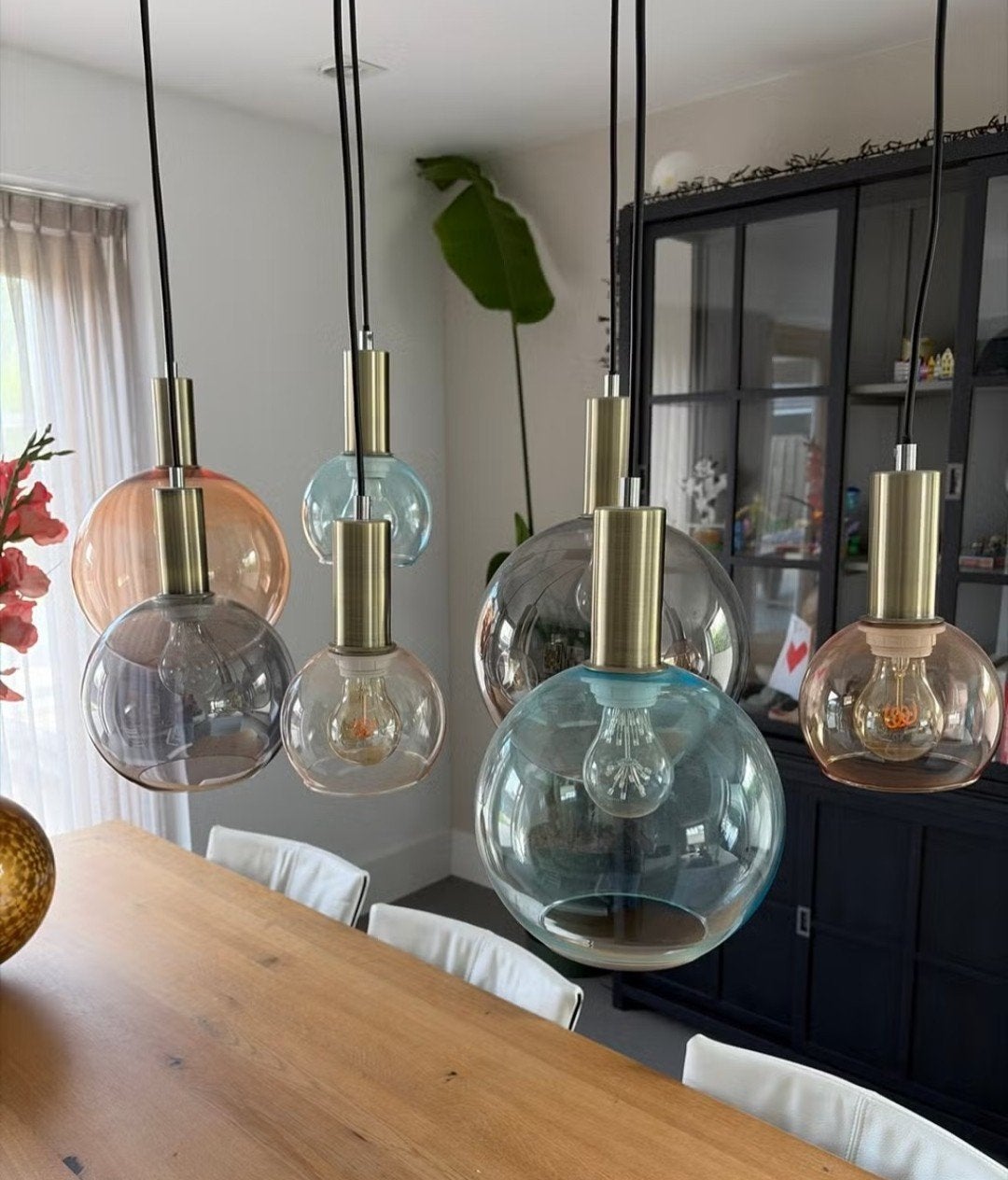 Coco Maison Gaby Hanglamp - Stijlvol voor Eettafel, Ophalen, Modern, Sfeervol, E27 (groot), Zo goed als nieuw