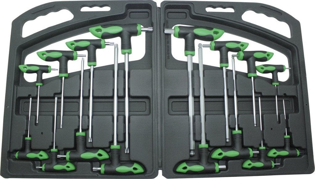 Torx- en inbussleutel set 16-delig | Profi, Nieuw, K, K, K