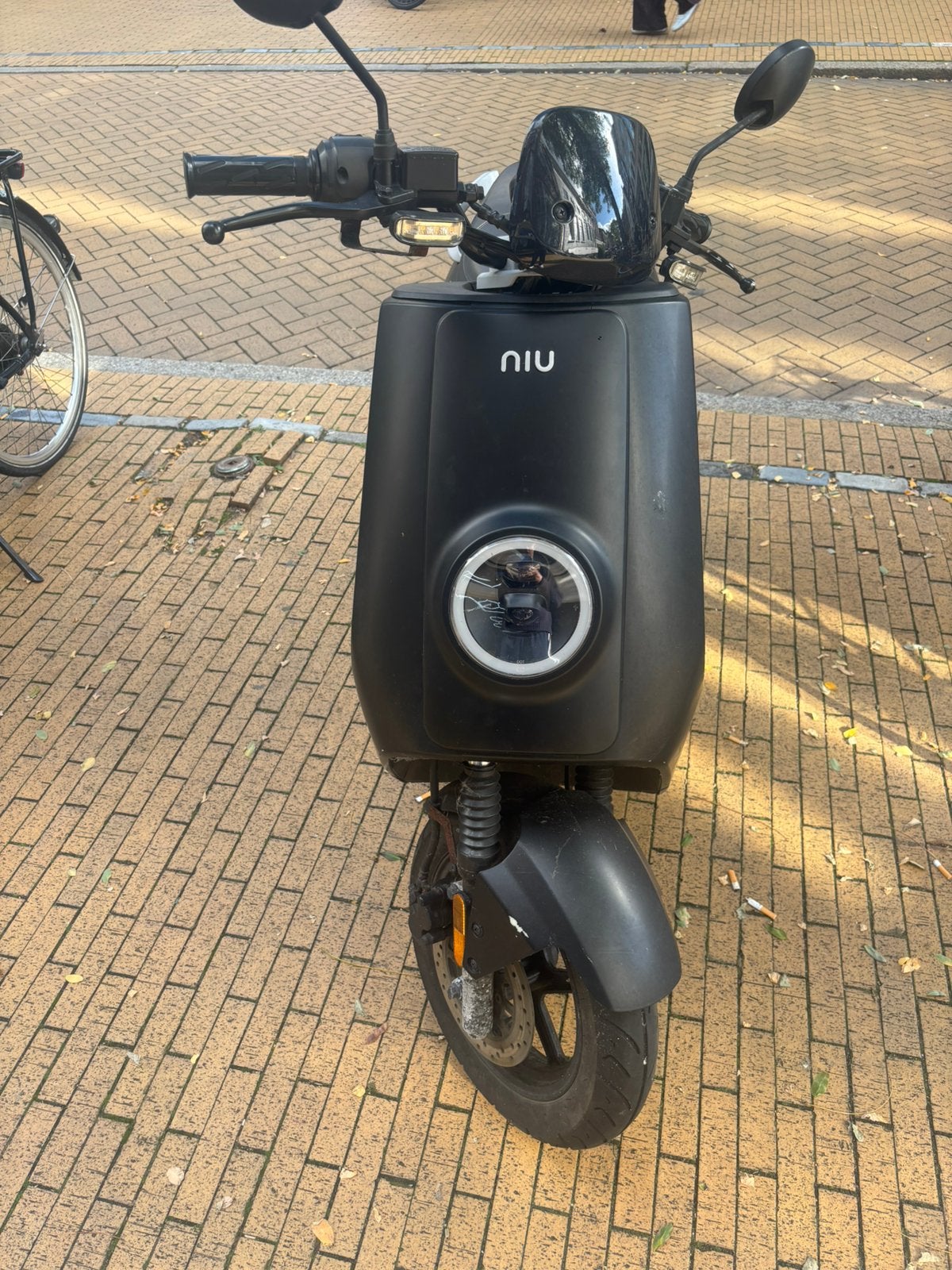 NUI NQi sport geel kenteken DEFECT, Ophalen, Gebruikt, Maximaal 45 km/u, Elektrisch