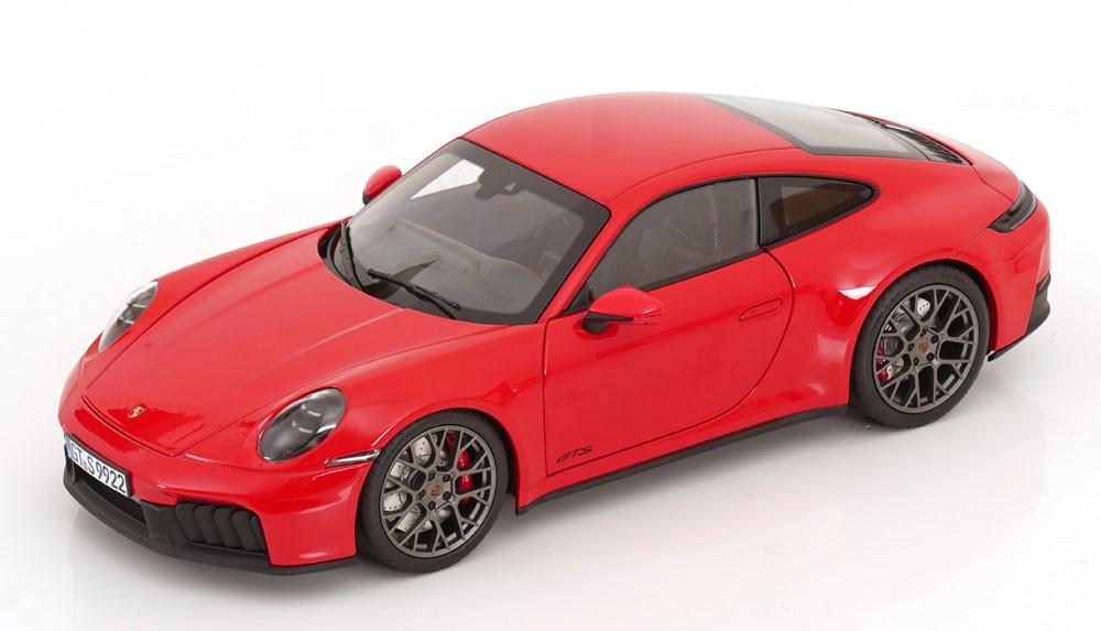 Porsche 911 (992) Carrera 4 GTS Coupe 2025 Rood 1-18 Norev, Tschuiten@hotmail.com, Auto, Frankrijk, Norev
