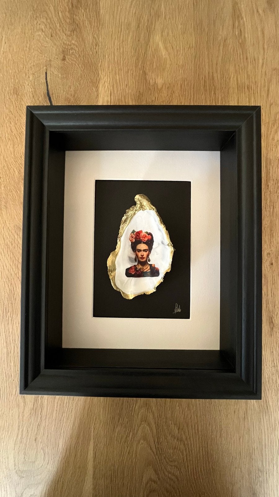 Frida Kahlo in lijst, Minder dan 50 cm, Overige typen, Nieuw, Ophalen of Verzenden