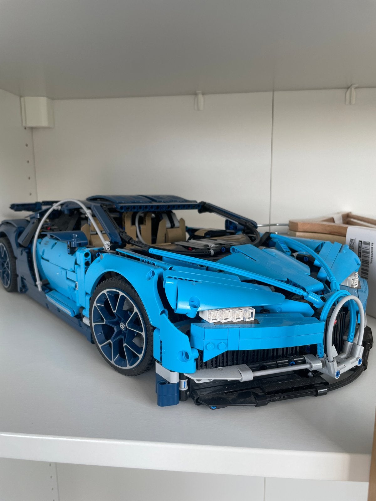 Lego Technic Bugatti Chiron 42083 - Compleet met boekjes, Ophalen of Verzenden, Gebruikt