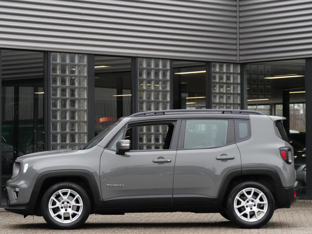 Jeep Renegade 1.3T LIMITED/ AFN. TREKHAAK/ CARPLAY/ PDC V+A/, Auto's, Jeep, Stof, Gebruikt, 4 cilinders, 150 pk