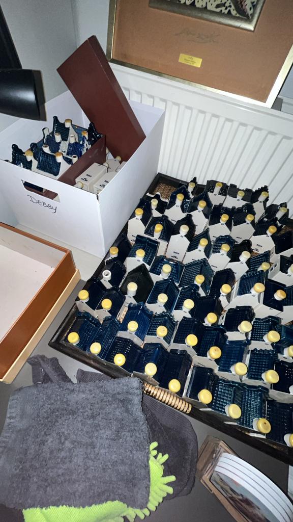 BOLS KLM huisjes - Delfts blauw - Per Stuk, Ophalen