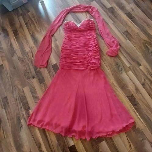 Roze jurk van Vera&Justine, Maat 3 (L), Kleding | Dames, Maat 38/40 (M), Ophalen of Verzenden, Zo goed als nieuw, Roze
