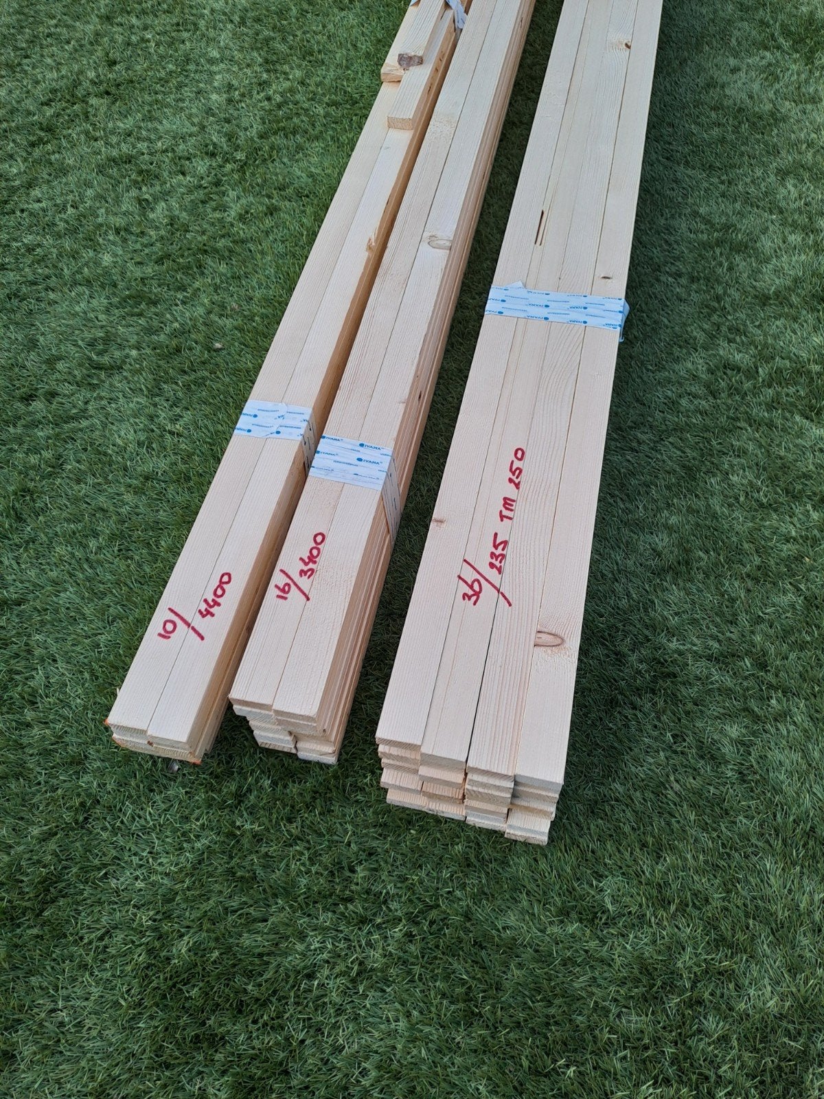 vuren latten 17x38mm, Ophalen, Minder dan 25 mm, Nieuw, Plank
