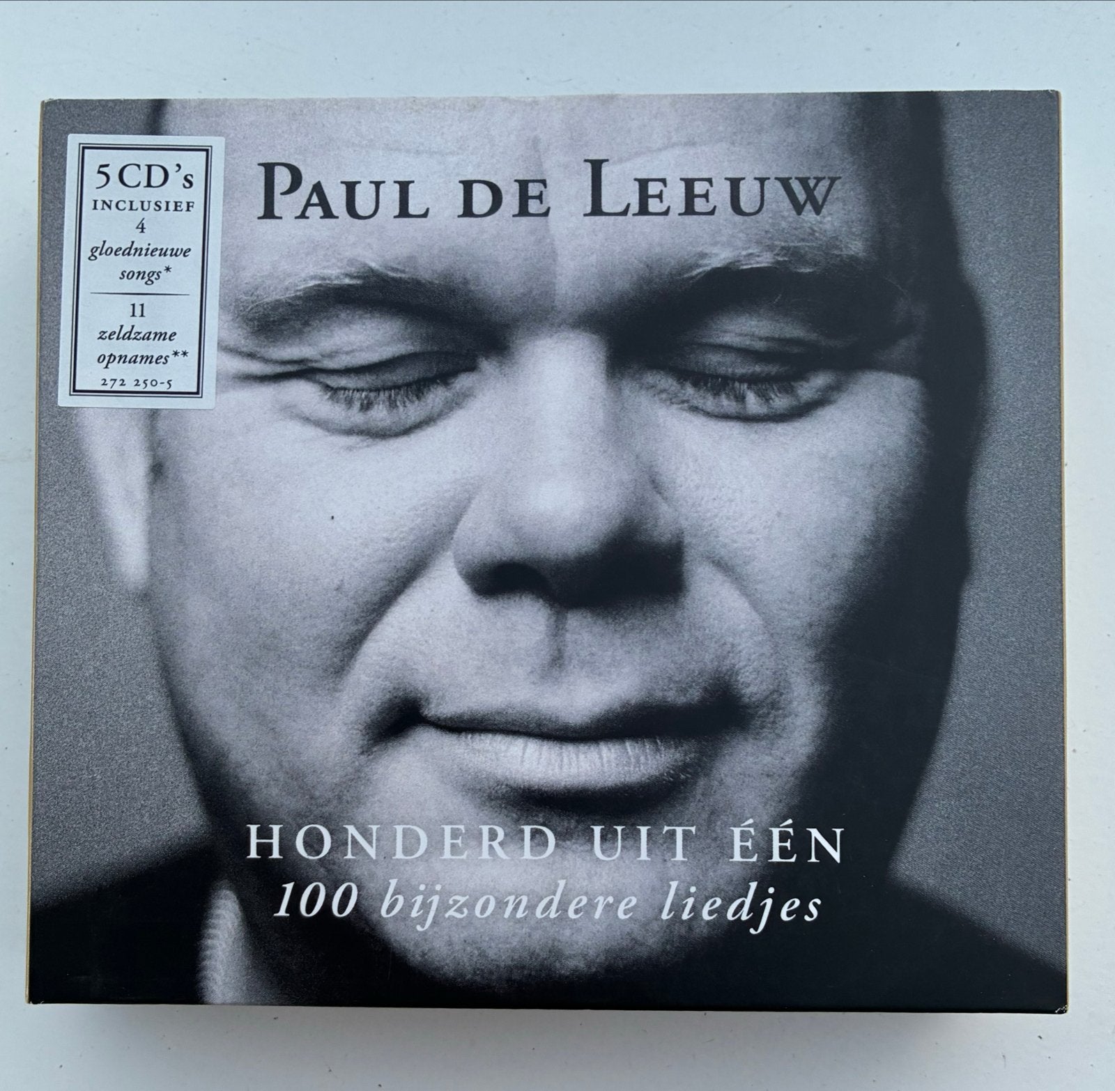 Paul de Leeuw - Honderd uit Eén (5 CD Boxset), Boxset, Met bonustracks, Ophalen of Verzenden, Zo goed als nieuw