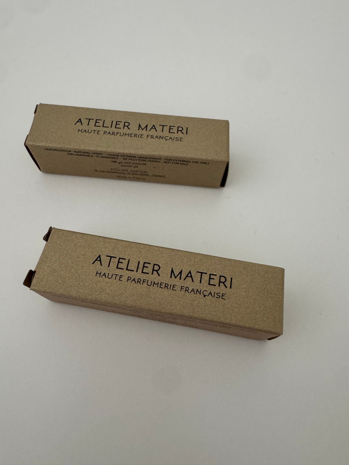 2x Atelier Materi Haute Parfumerie Franse parfum 7.5ml, Ophalen of Verzenden, Nieuw
