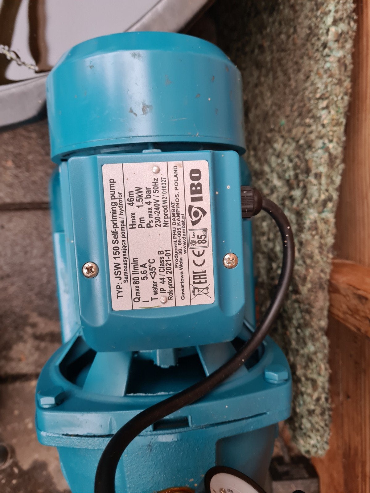 IBO JSW 150 Beregeningspomp - Zo goed als nieuw, Tuin en Terras, Ophalen, Zo goed als nieuw, Beregeningspomp