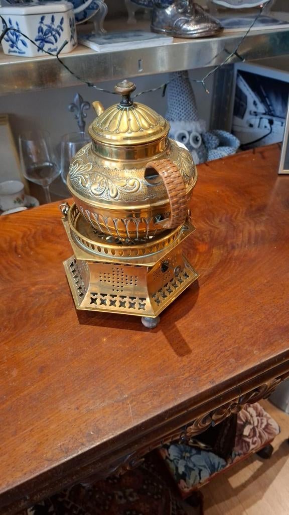 Koperen theepot, Ophalen of Verzenden
