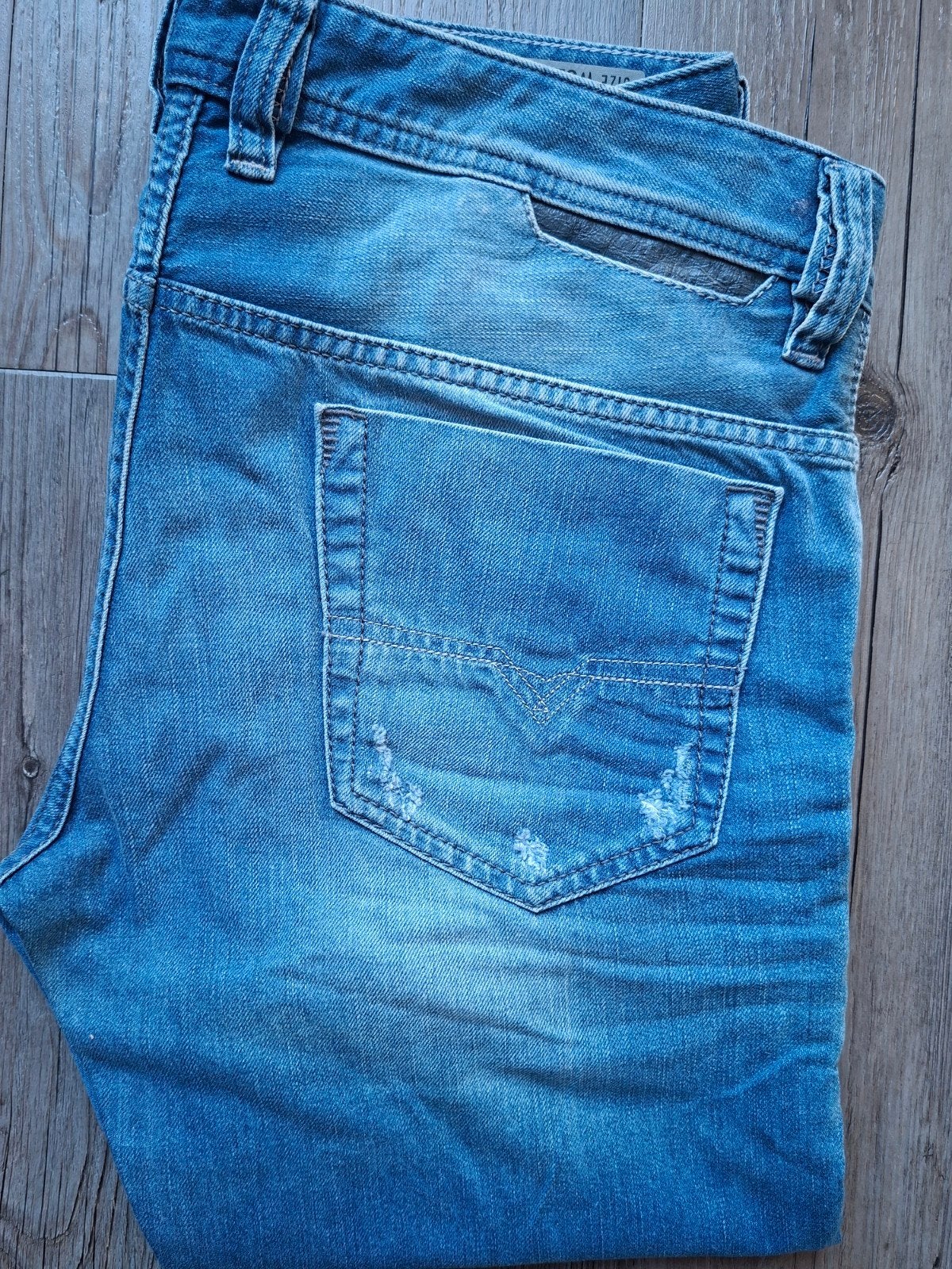DIESEL Safado regular-slimfit jeans W31 L32, Kleding | Heren, Spijkerbroeken en Jeans, Diesel, Blauw, Nieuw, W32 (confectie 46) of kleiner