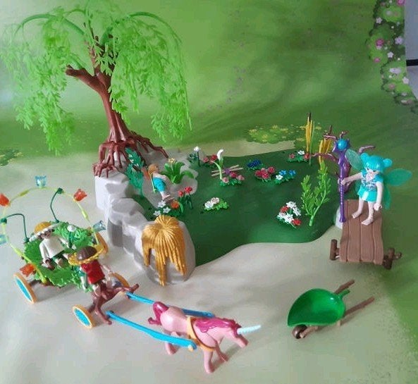 Playmobil leuke Feeën en elfjes speelset, Ophalen of Verzenden, Zo goed als nieuw, Fantasy