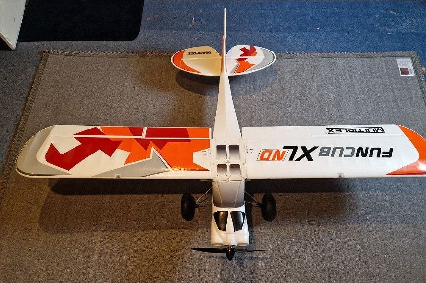 MULTIPLEX  FUNCUP XL ND  + Lipo,s, Ophalen, Zo goed als nieuw, Elektro