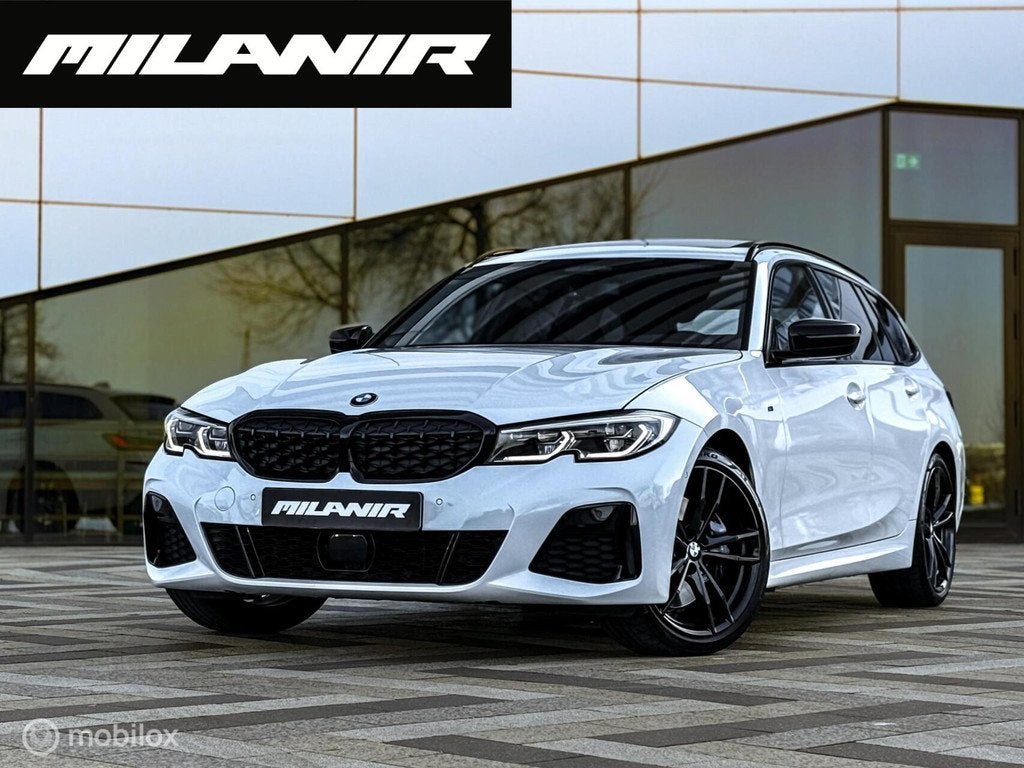 BMW 3-serie Touring M340i xDrive M Sport |Pano |ACC |Leder, Auto's, BMW, Automaat, Wit, Adaptive Cruise Control, Vierwielaandrijving