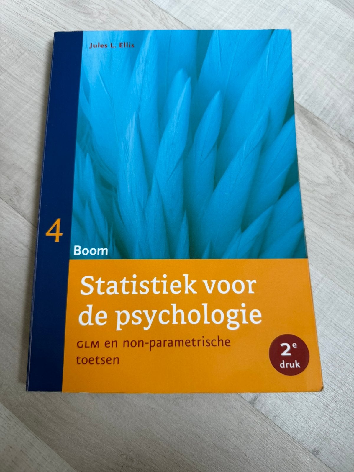 Statistiek voor de psychologie 4, 9789462360150, Ophalen of Verzenden, Zo goed als nieuw, WO