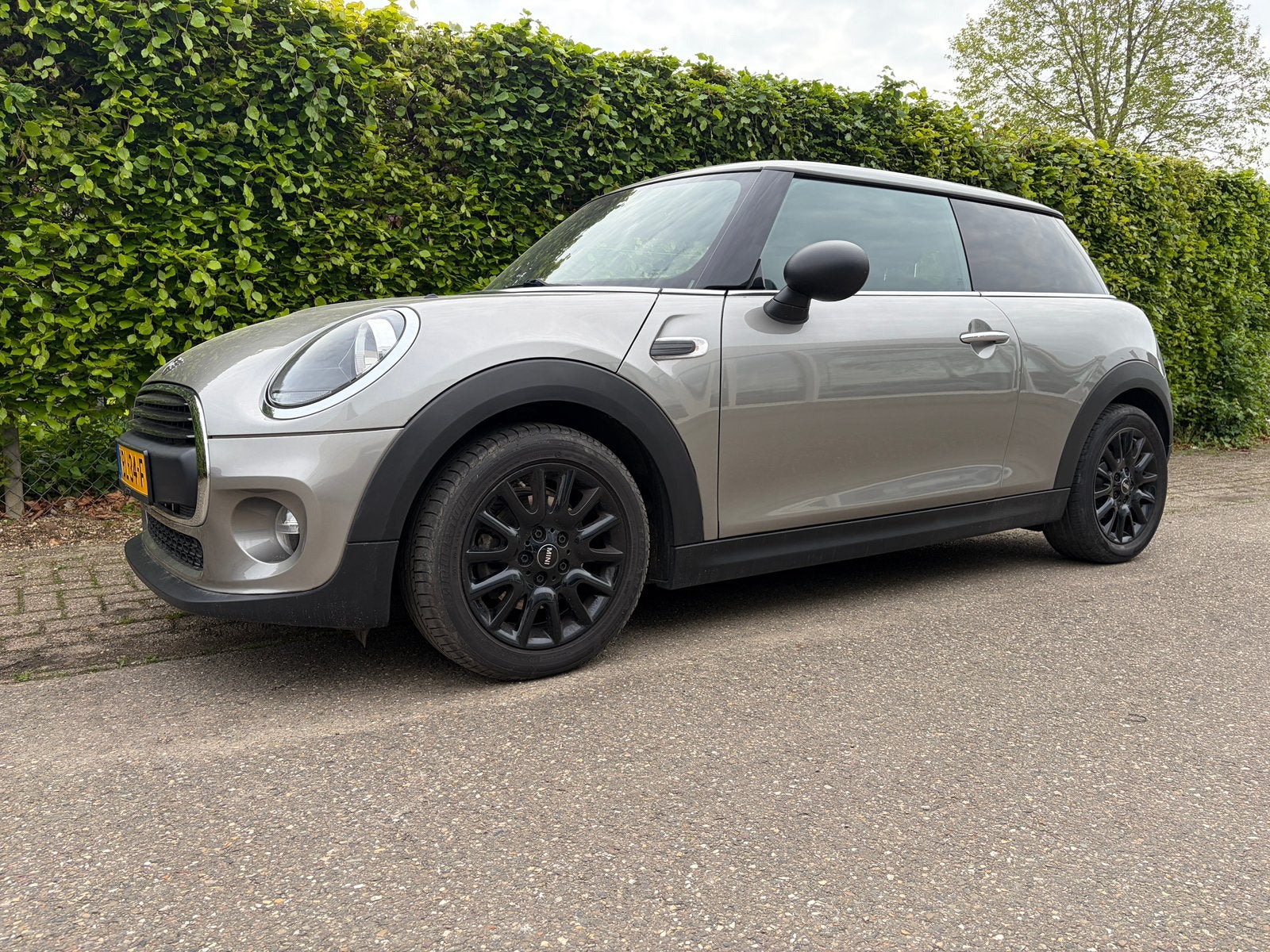 Mini 3-deurs (f56) 1.5 Salt 16" lmv, Auto's, Mini, Voorwielaandrijving, Euro 5, Stof, Bruin