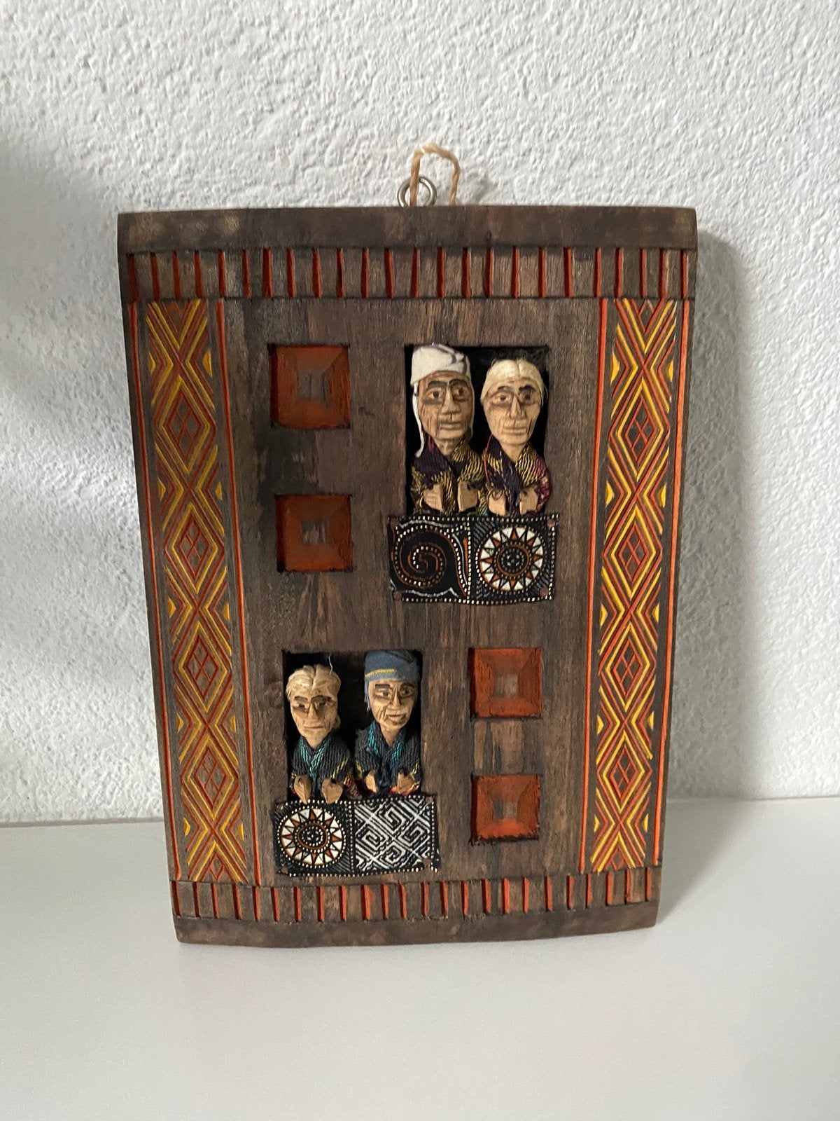 Wanddecoratie,afbeeldingToraja graven, Sulawesi, Indonesië, Ophalen