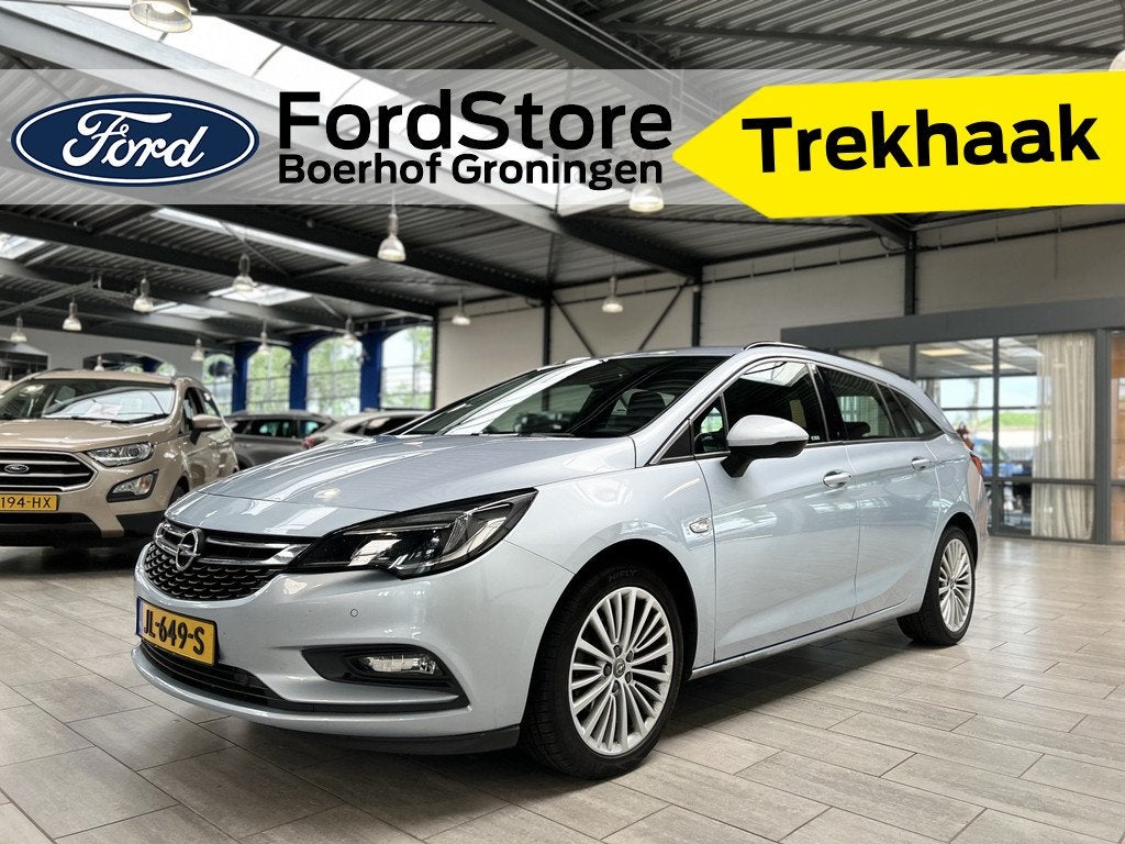 Opel Astra Sports Tourer 1.4 150pk Innovation | Trekhaak | C, 12 maanden, Stof, Gebruikt, 4 cilinders