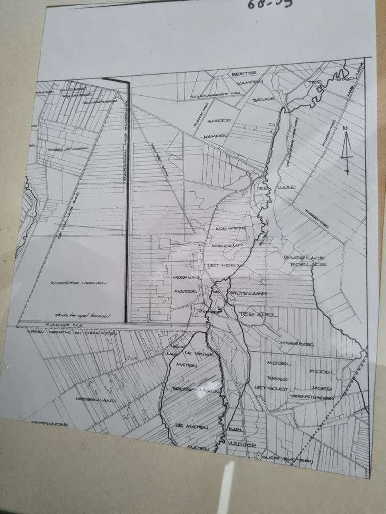 Mooie blauwdruk  van Omgeving van Ter Apel, Ophalen