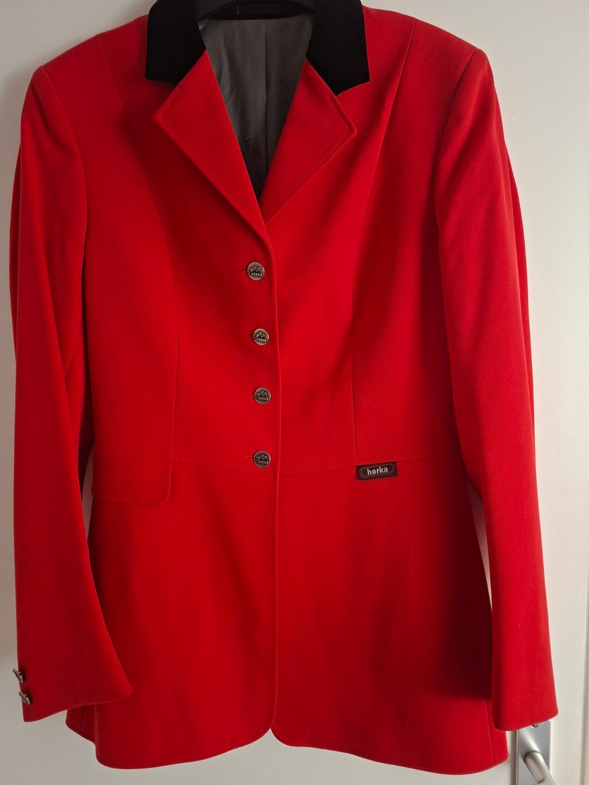 Horka dressuur wedstrijdjasje, Dieren en Toebehoren, Paardrijkleding, Ophalen of Verzenden, Zo goed als nieuw, Dressuur, Bovenkleding