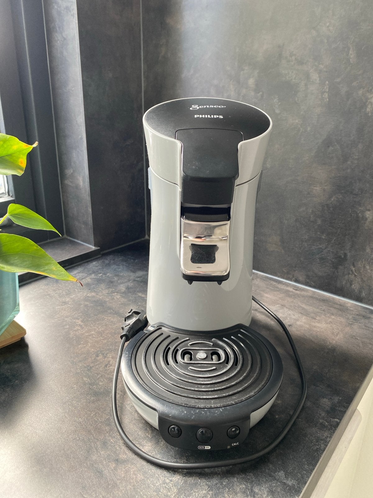 Philips Senseo Original Koffiezetapparaat - Grijs/Zwart, Gebruikt, Koffiemachine, Ophalen of Verzenden, 2 tot 4 kopjes