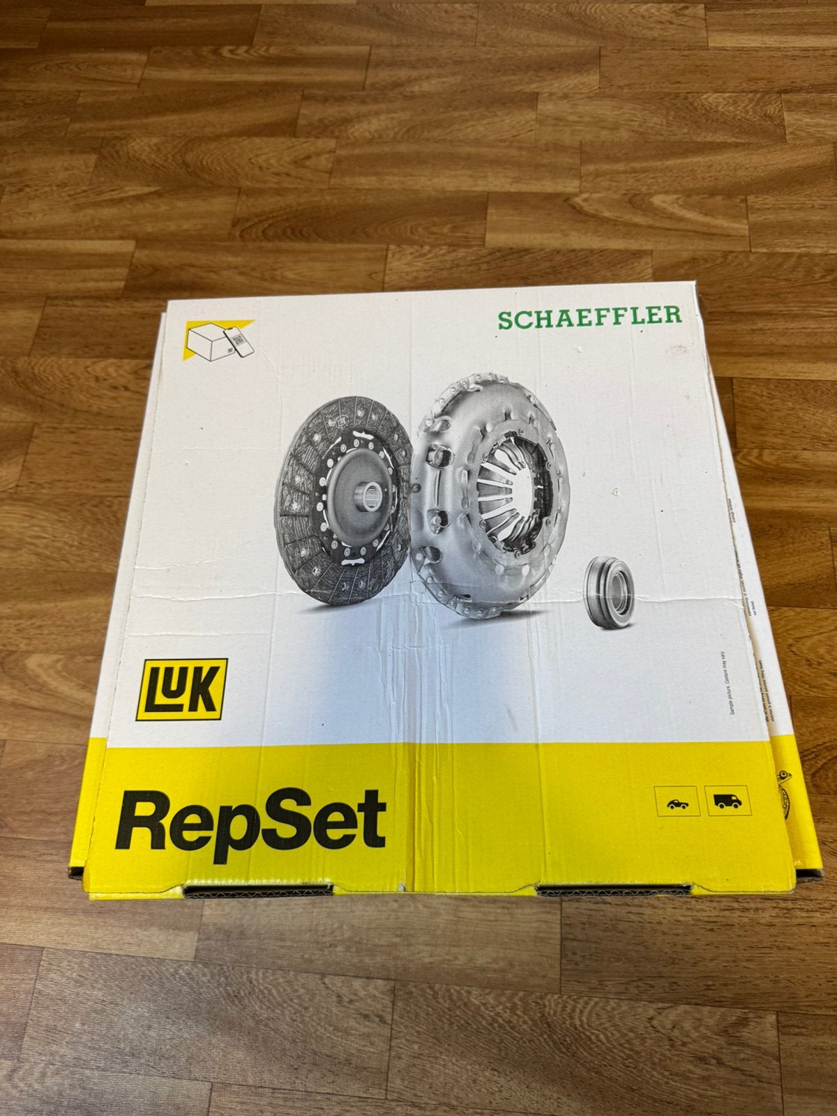 Koppelingsplaat set inc drukgroep en lager. Luk/Audi, Ophalen, Nieuw, Audi