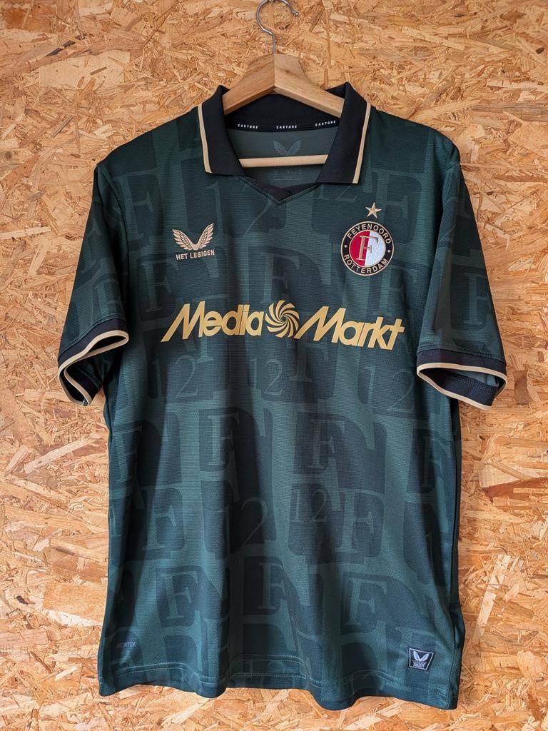 Feyenoord Rotterdam 2025/2026 Twaalfde shirt Pro maat L, Maat L, Ophalen of Verzenden, Zo goed als nieuw, Shirt