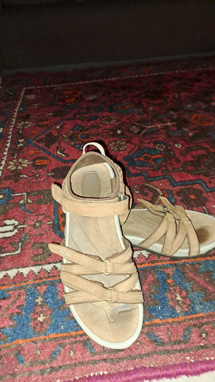 Teva Sandalen mt 40, Ophalen, Zo goed als nieuw, Bruin, Sandalen of Muiltjes