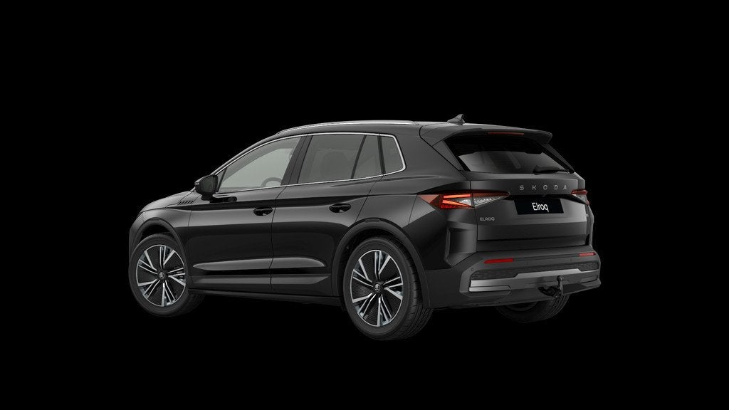 Skoda Elroq 85 286pk Business Edition | 20" Velgen | Trekhaa, Auto's, Skoda, Automaat, 12 maanden, Achterwielaandrijving, Zwart