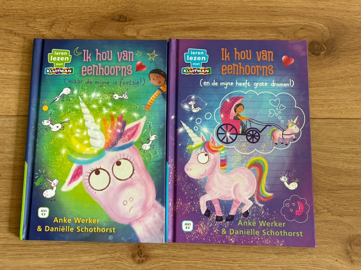 Ik hou van eenhoorns (en de mijne heeft grote dromen!), Ophalen, Fictie algemeen, Zo goed als nieuw, Anke Werker