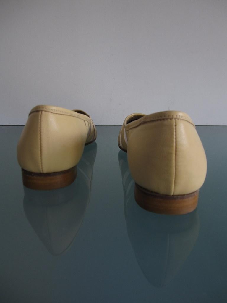 Moda di Fausto 40.5 | flats geel Nieuw | Gratis verzenden, Verzenden, Moda di Fausto, Geel, Nieuw