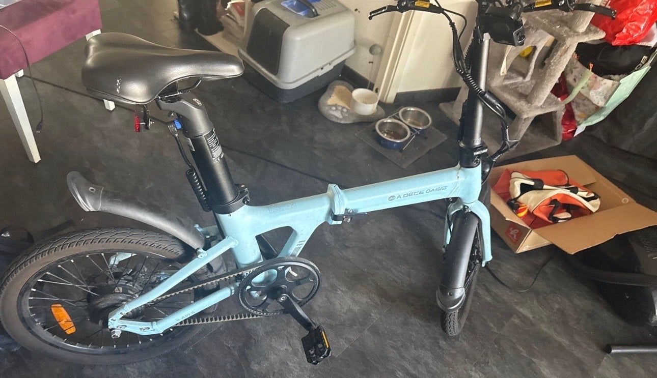 Opvouwbare elektrische fiets - Lichte gebruikssporen, Fietsen en Brommers, Ophalen, Gebruikt