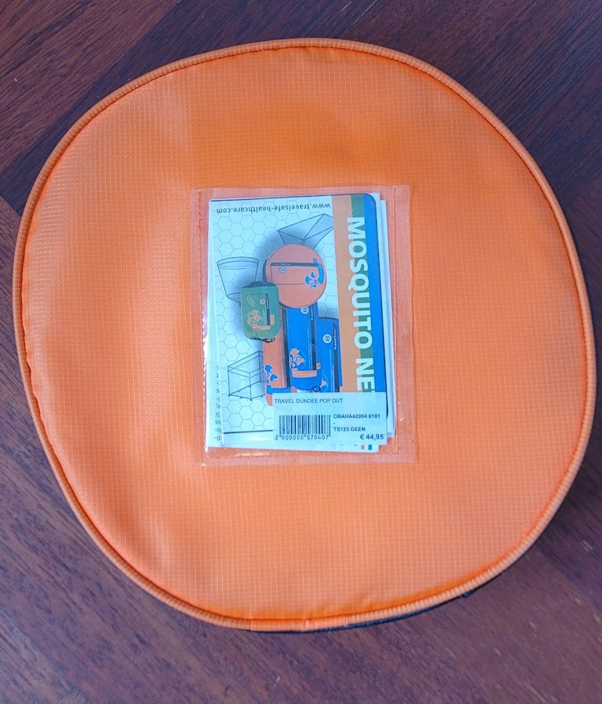 TravelSafe klamboe, Ophalen, Nieuw