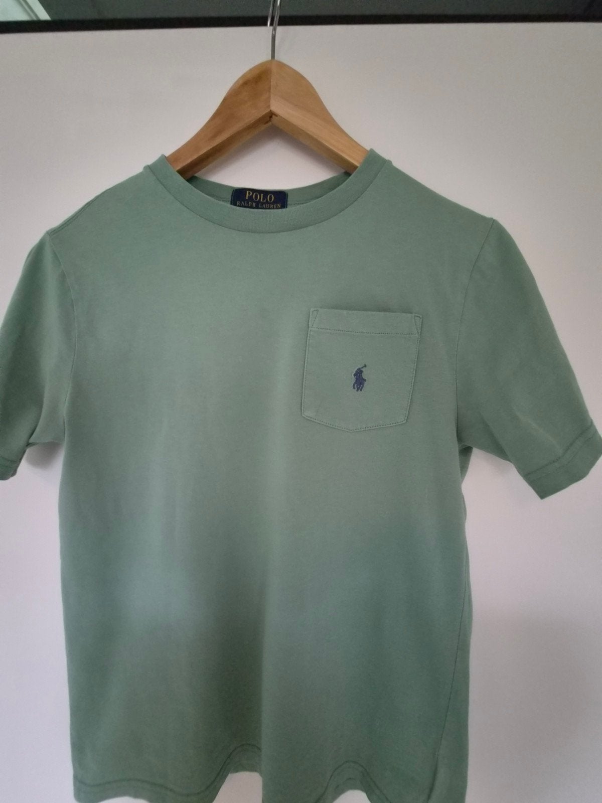 Polo Ralph Lauren T-shirt - Groen - Maat M (10-12 jaar), Kinderen en Baby's, Kinderkleding | Overige, Ophalen of Verzenden, Zo goed als nieuw