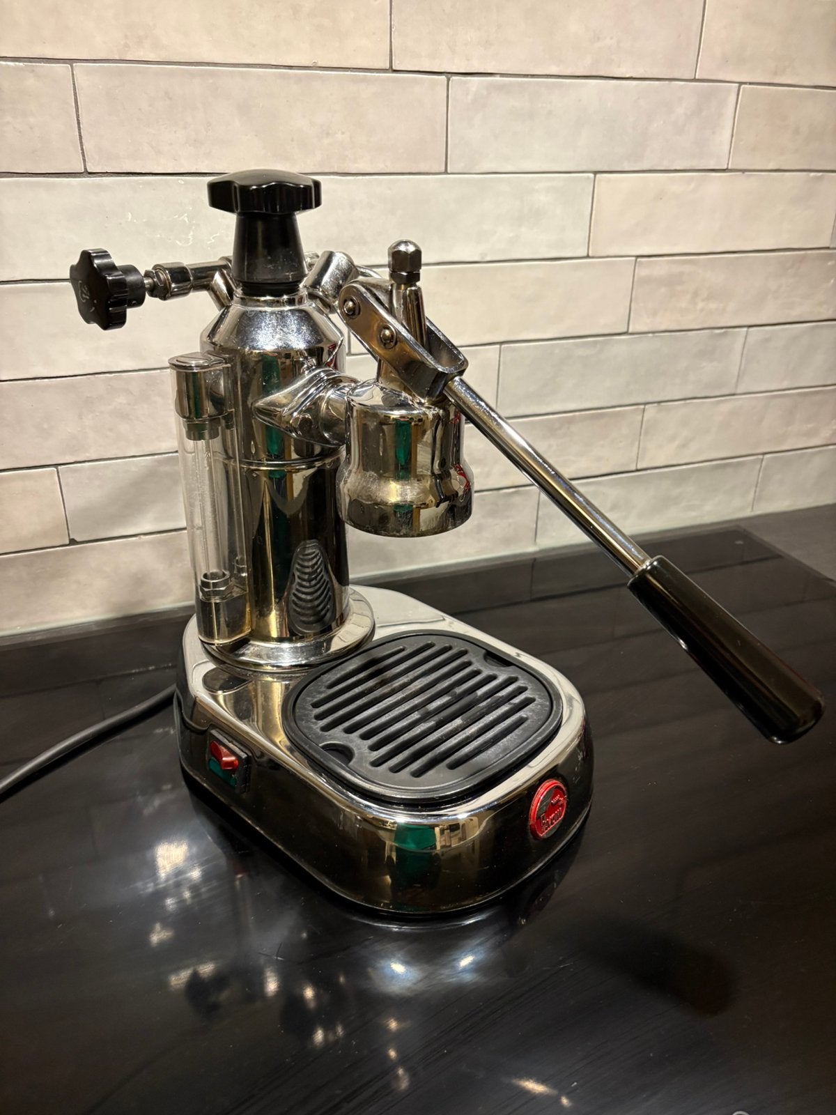La Pavoni Europiccola EL, 1 kopje, Ophalen of Verzenden, Gebruikt, Espresso apparaat