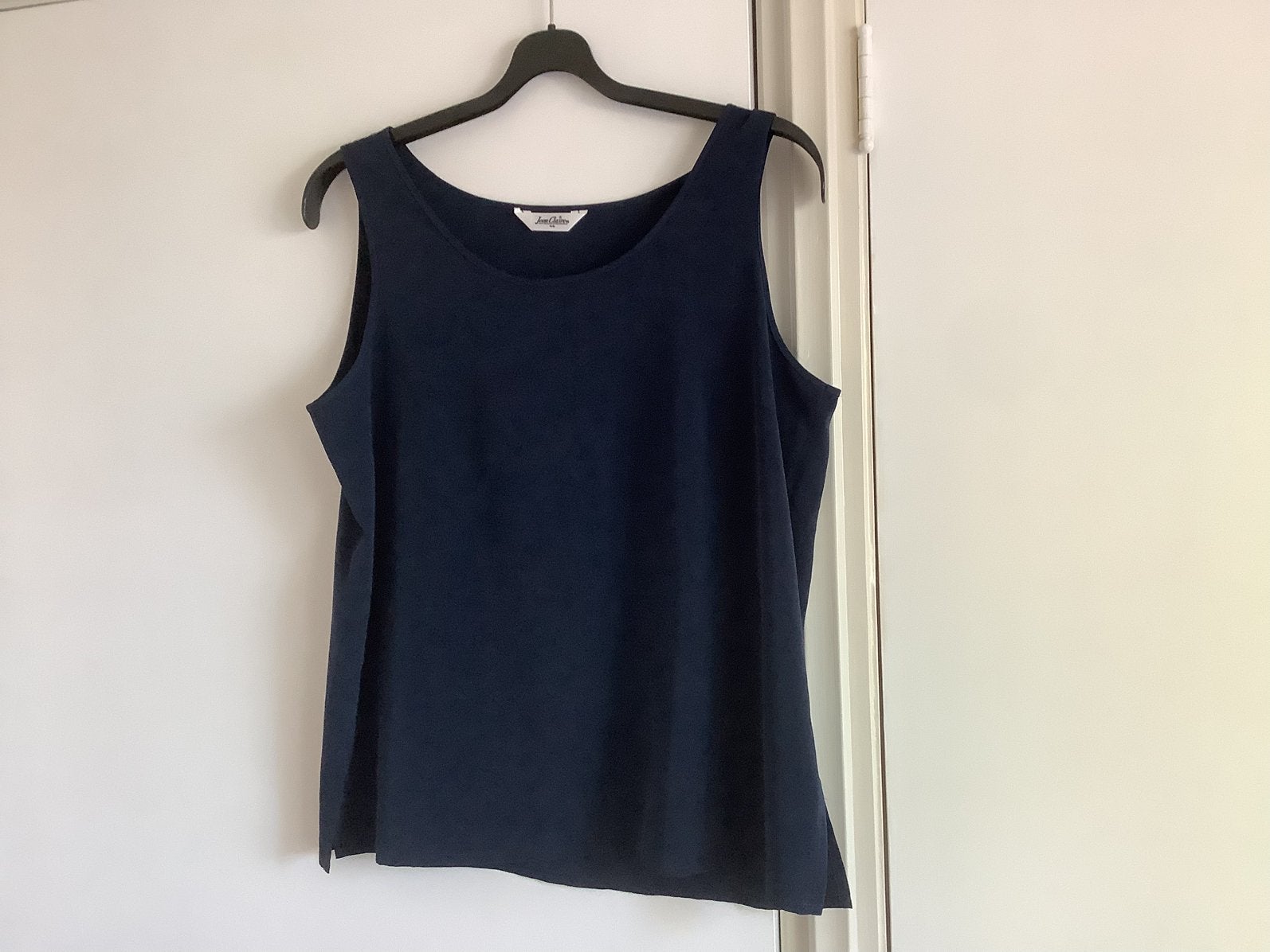 Jean Claire top maat 44 donkerblauw, Blauw, Maat 46/48 (XL) of groter, Ophalen of Verzenden, Zo goed als nieuw