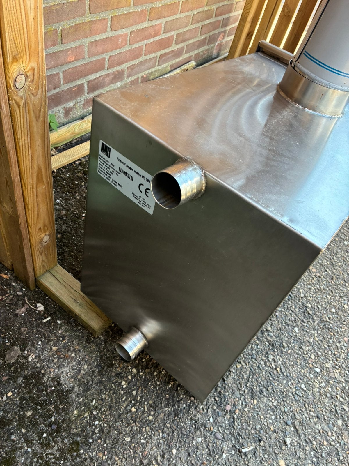 Zwembad - hottub kachek - externe - welvaere - rvs, Tuin en Terras, Ophalen, 7921AE, Fast Fair b.v., Zo goed als nieuw