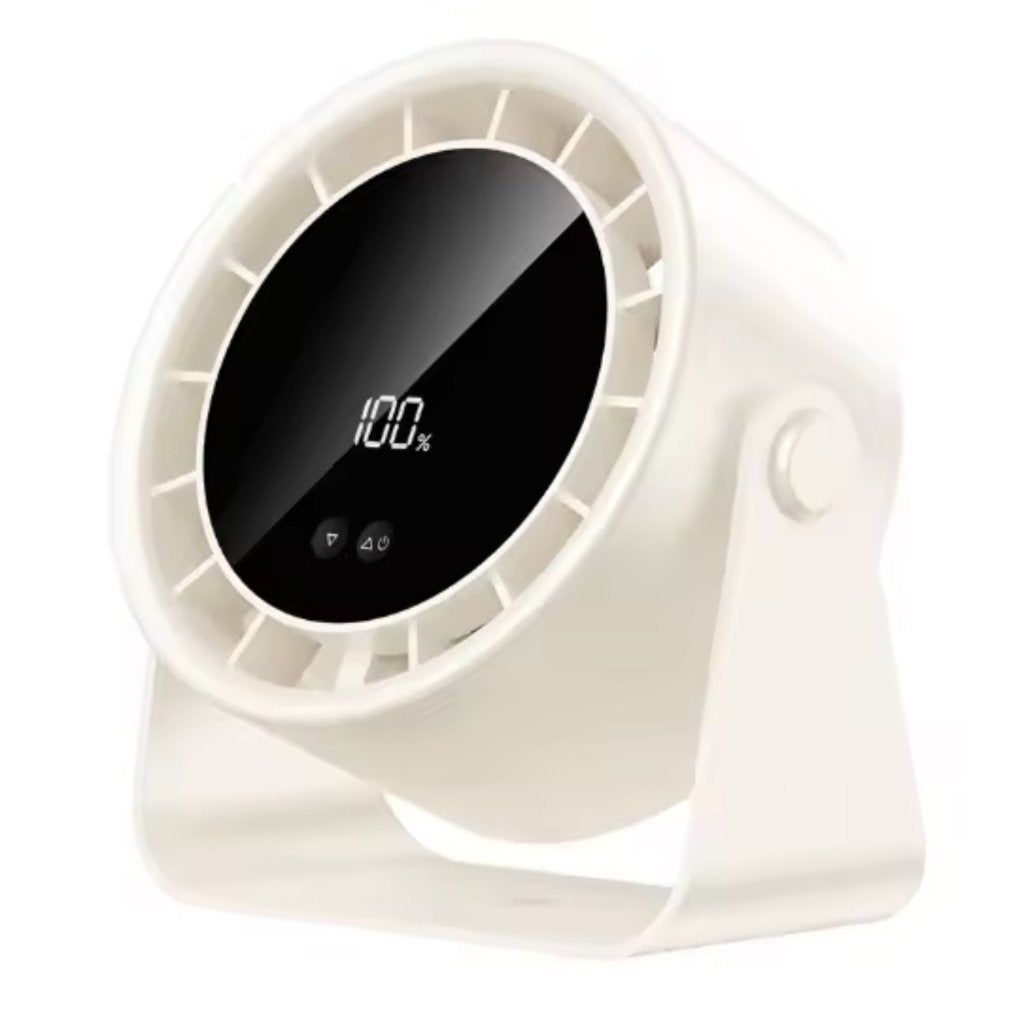 Mini Ventilator - Wit, Verzenden, Nieuw, Tafelventilator