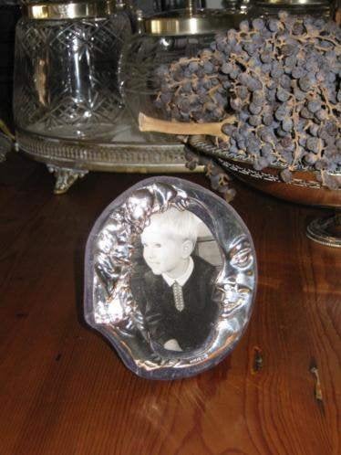 fotolijstje zilver, Antiek en Kunst, Ophalen of Verzenden