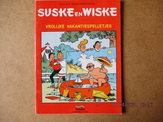 adv0972 suske en wiske presto print, Eén stripboek, Ophalen, Gelezen