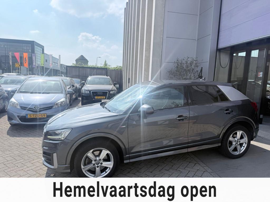 Audi Q2 1.0 TFSI S-Line Automaat! NETTE AUTO! NAP! INRUIL MO, Auto's, Gebruikt, Origineel Nederlands, Bedrijf, 650 kg