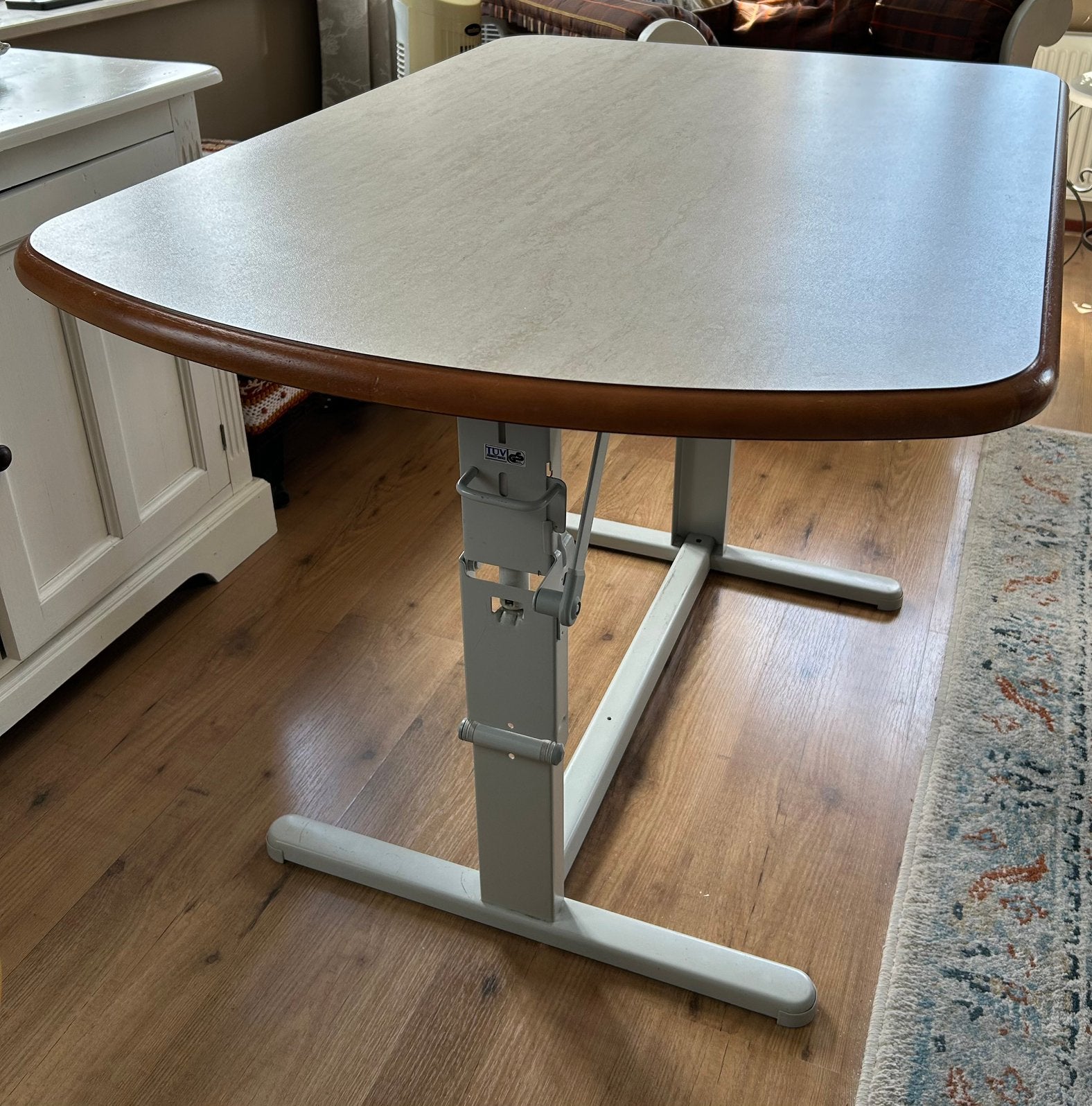 Caravan Tafel met hoge en lage stand i.z.g.st., Ophalen, Zo goed als nieuw