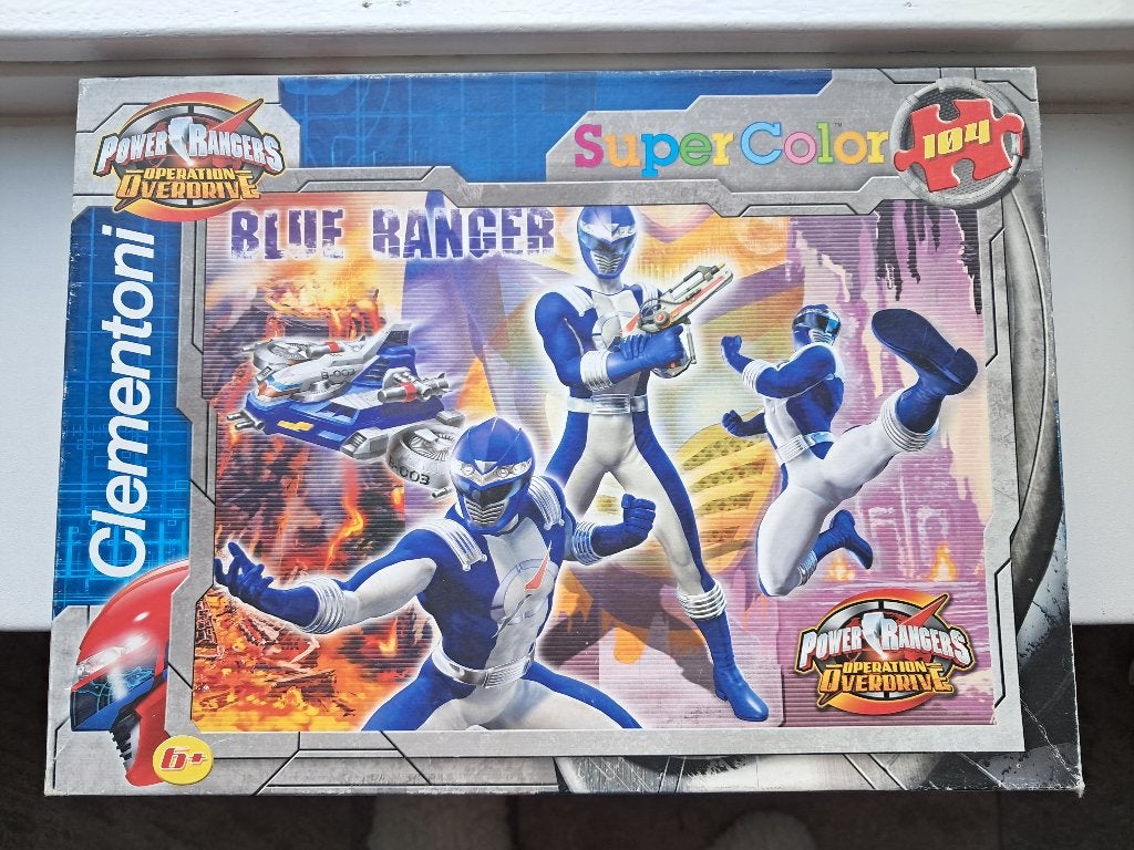 2 Complete Puzzels 1 Power Rangers & 1 Nieuwe Met Orka's, Ophalen of Verzenden, Meer dan 50 stukjes, Zo goed als nieuw, 6 jaar of ouder