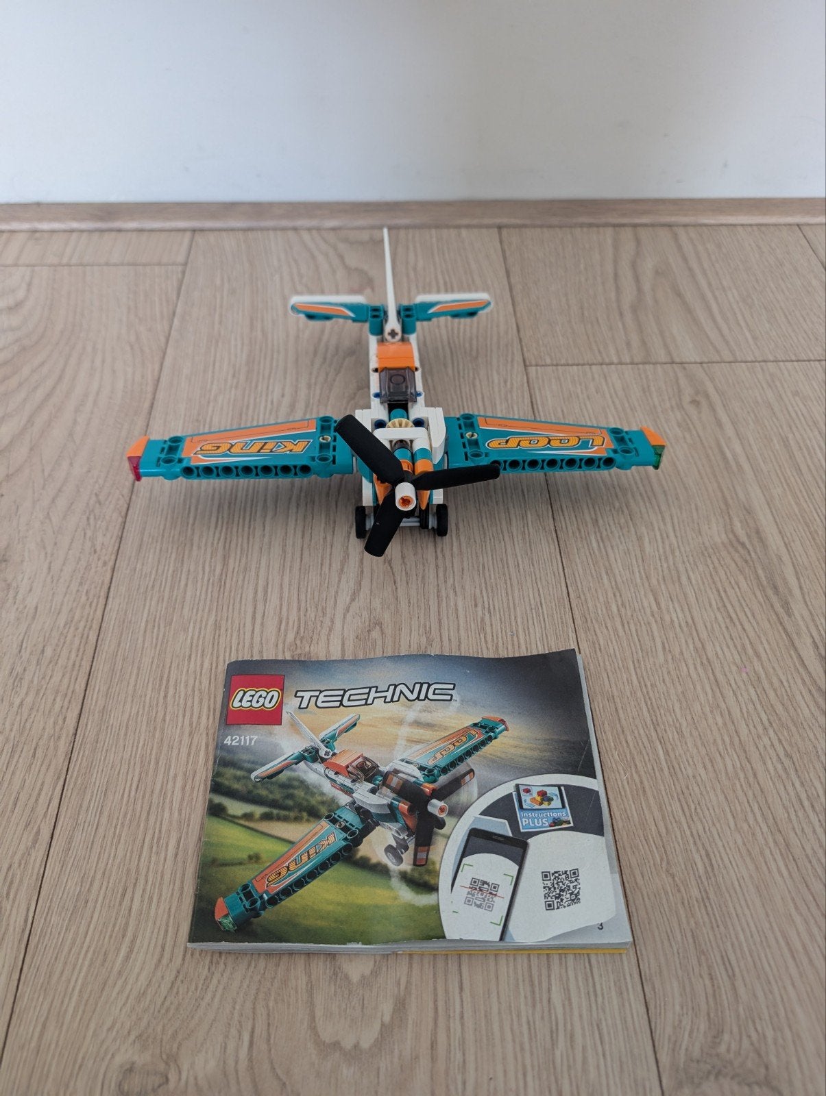 Lego 42117 Vliegtuig stuntvliegtuig, Kinderen en Baby's, Lego, Inclusief instructies, Ophalen of Verzenden, Zo goed als nieuw